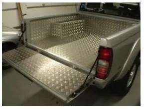 pickup truck bed liner metallic