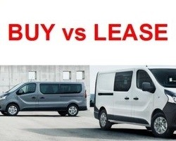 buy or lease vans