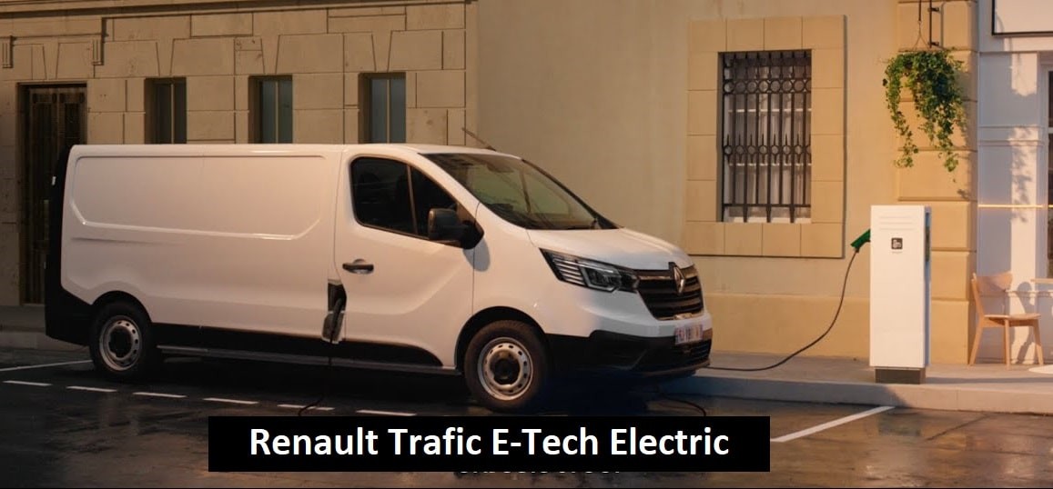 new Renault Trafic E-Tech Electric 2023