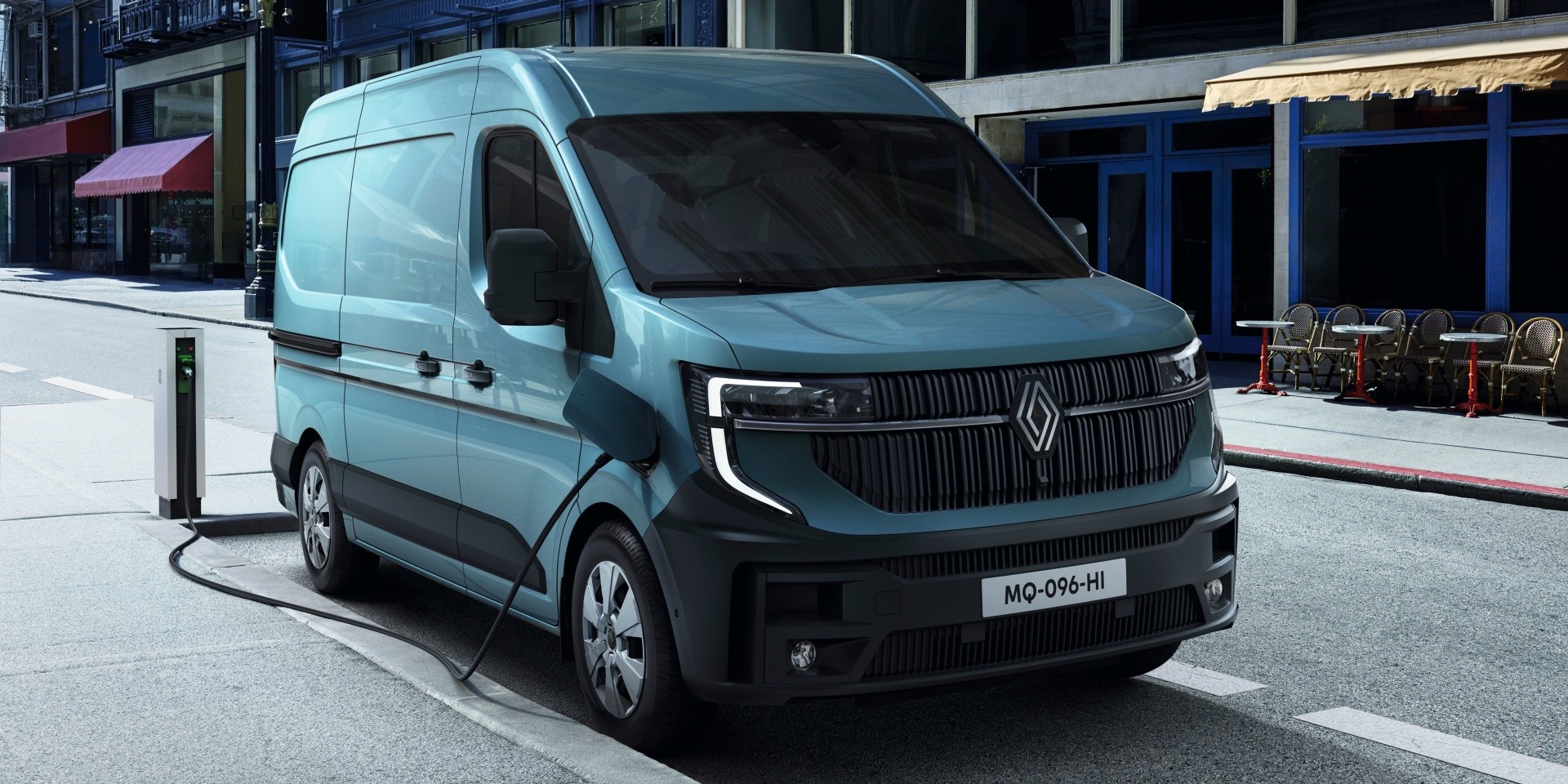 renault master electric e-tech charging